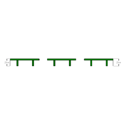 LE.ZL.008 Balance Bar - Echipament de fitness pentru exterior