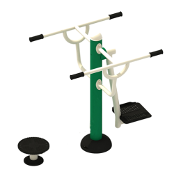 1140C Aparat combinat Pendulum + Twister - Echipament de fitness pentru exterior