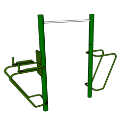 Vásárhely - Echipament de fitness pentru exterior