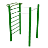Rack simplu cu bare de perete - Echipament de fitness pentru exterior