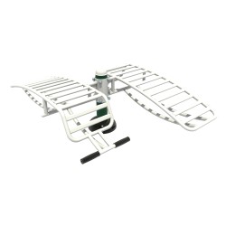 1144C Aparat de antrenament abdominal Duo - Echipament de fitness pentru exterior