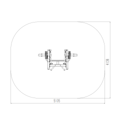 EE-05 Pec Fly - Echipament de fitness pentru exterior