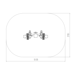 EE-03 Presă pentru piept - Echipament de fitness pentru exterior