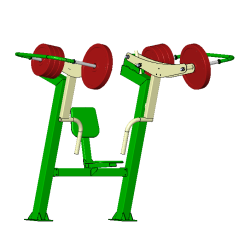 EE-03 Presă pentru piept - Echipament de fitness pentru exterior